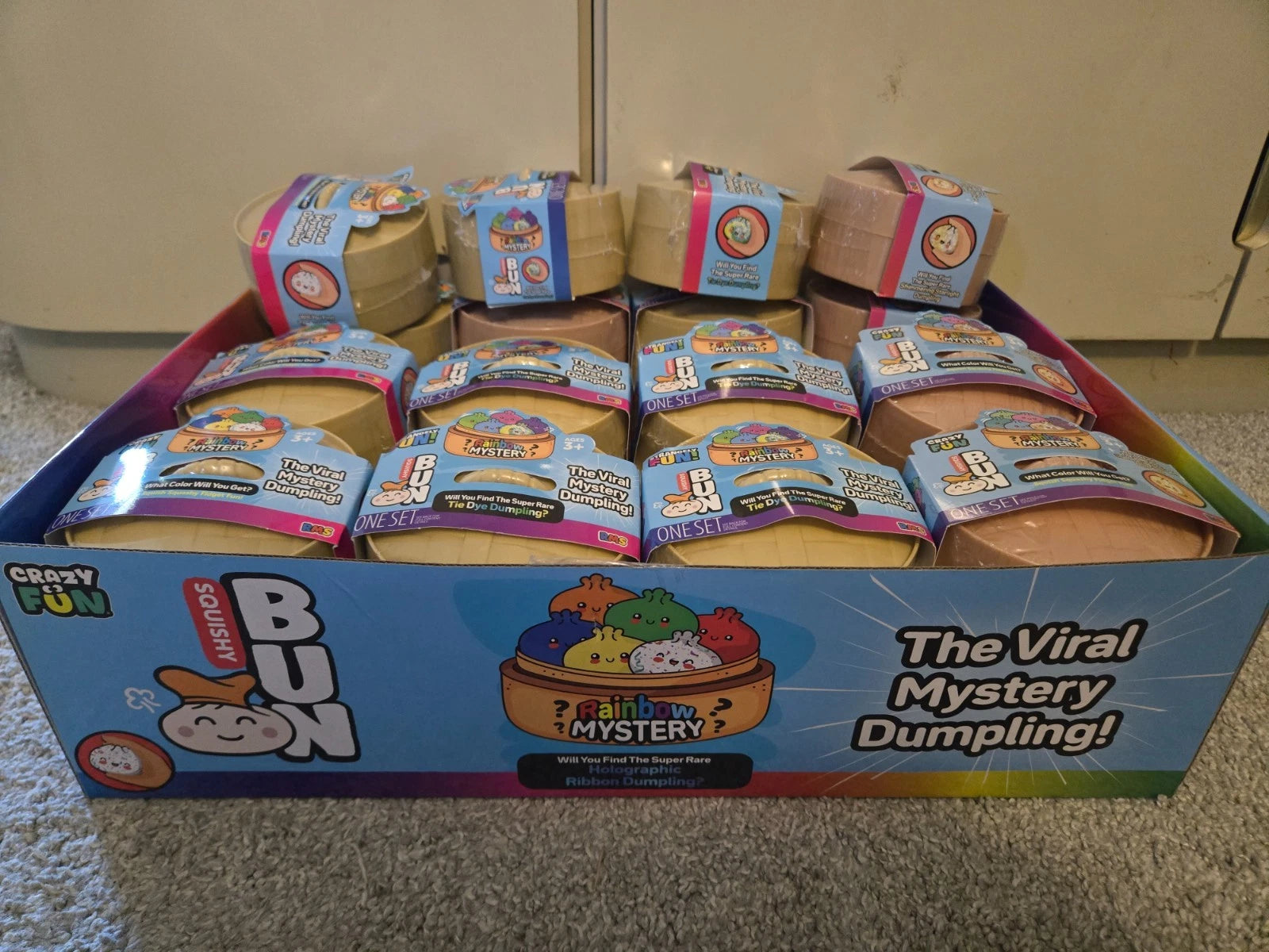 SQUISHY RAINBOW DUMPLINGS (2 PACK)