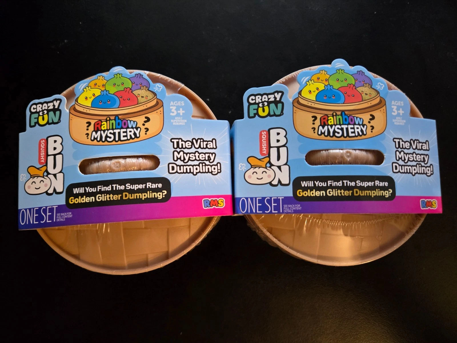 SQUISHY RAINBOW DUMPLINGS (2 PACK)